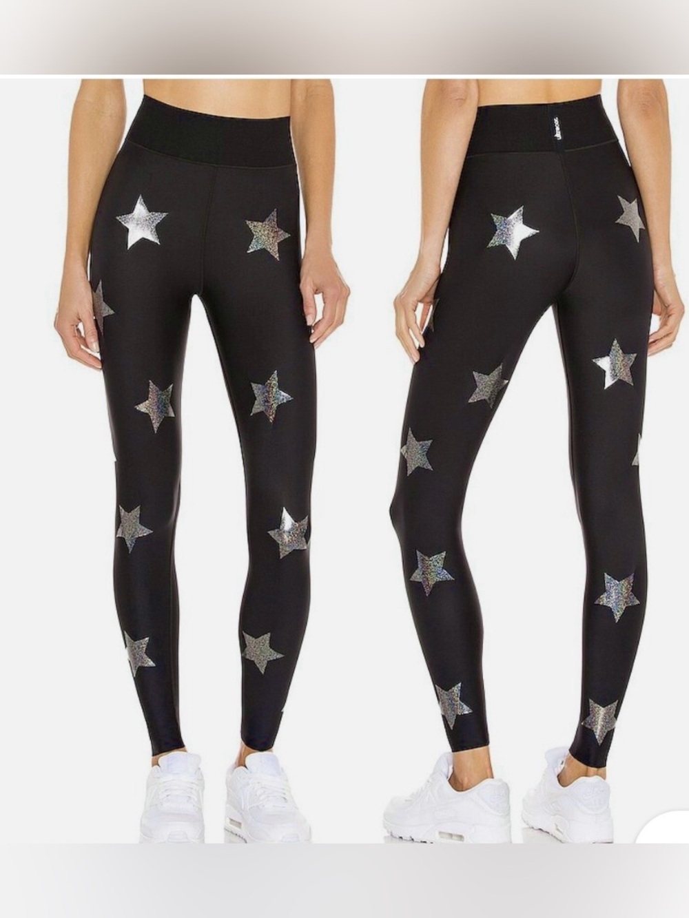 Ultracor High Waist Knockout Stars Leggings Nero Starlight Glitter medium